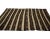 Brown & Ivory Striped Goat Hair Kilim Rug For Sale - Image 4 of 7