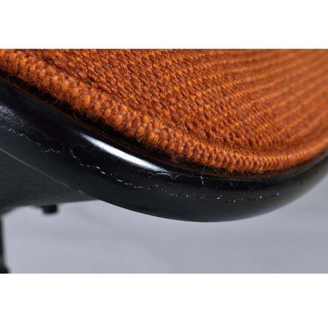 Pair of 1979 Charles Pollock for Knoll Burnt Orange Executive Chairs For Sale - Image 12 of 16