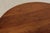 1960s Stickley Round Cherry Pedestal Occasional Lamp Table For Sale - Image 5 of 13