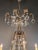 Antique Louis XV Revival Tradition Crystal Chandelier Brass and Metal 8 Lights For Sale - Image 13 of 16