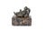 Indian Miniature Indian Bronze Reclining Bala Krishna Sculpture on Marble Base For Sale - Image 3 of 5