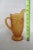 Glass Viking Glass Yesteryear Style Amber Jug Pitcher For Sale - Image 7 of 12