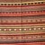Boho Chic Large Indian Beige Rug with Red, Yellow and White Stripes and Geometric Borders, 1980s For Sale - Image 3 of 18