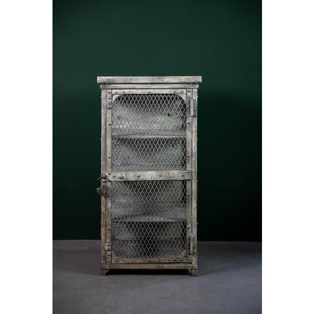 Metal Workshop Cabinet, 1930s For Sale - Image 4 of 12