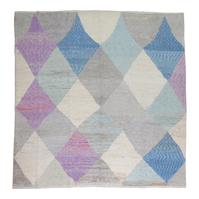 Vintage Inspired Turkish Tulu Room Size Carpet For Sale