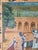 Early 20th Century Early 20th Century Large South Indian Pichwai Painting on Silk - Courtship Scene For Sale - Image 5 of 5