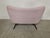Pink Nordic-Style 2-Seater Sofa, 1960s For Sale - Image 8 of 10
