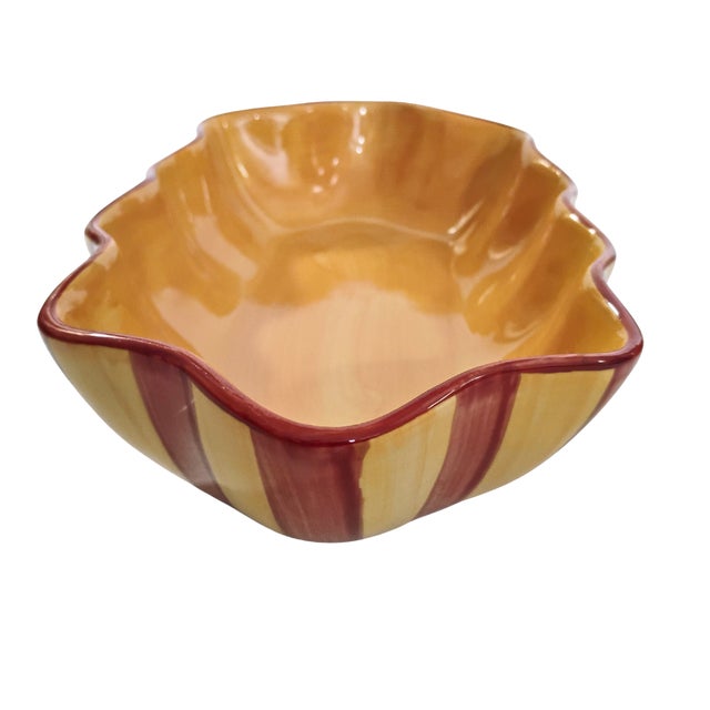 Southern Living at Home Gail Pittman "Siena" Ceramic Pitcher & Dish Set - 2 Pieces For Sale - Image 13 of 16