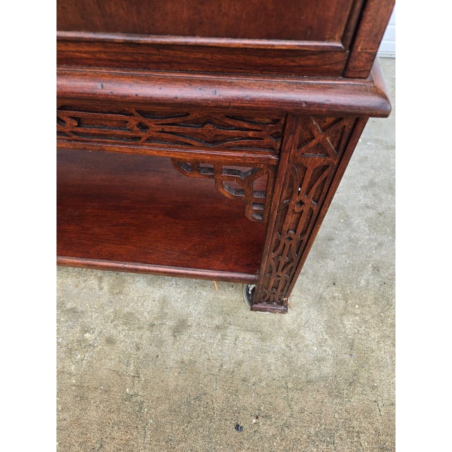 1980s Traditional Mahogany Sideboard For Sale - Image 11 of 14