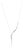 Luxurious 5.54 Carat Diamond Y-Drop Necklace in 14k White Gold 17 Inches For Sale