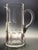 Glass Cut Crystal Pitcher, 1930s For Sale - Image 7 of 7