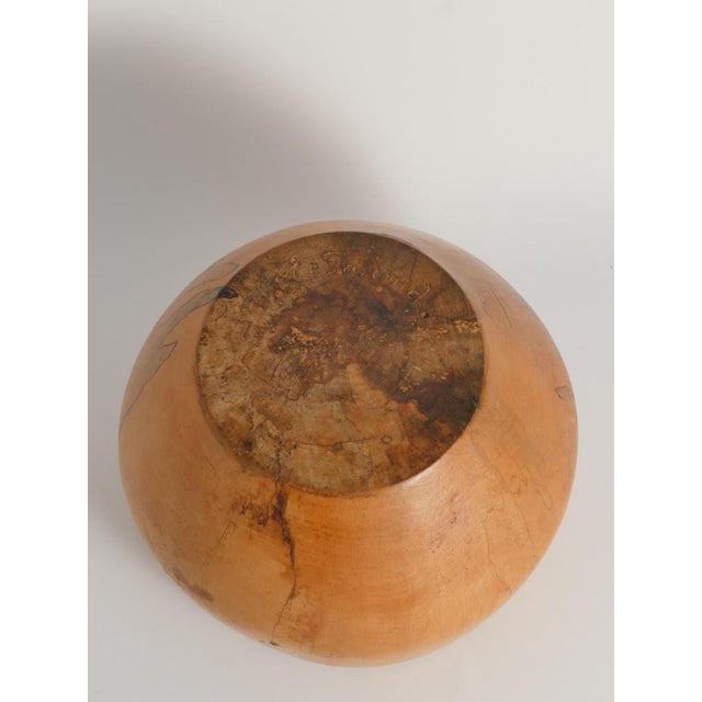 Mid-Century Modern Hand-Carved Wood Bowl by James Eriksson, 1970s For Sale - Image 10 of 17