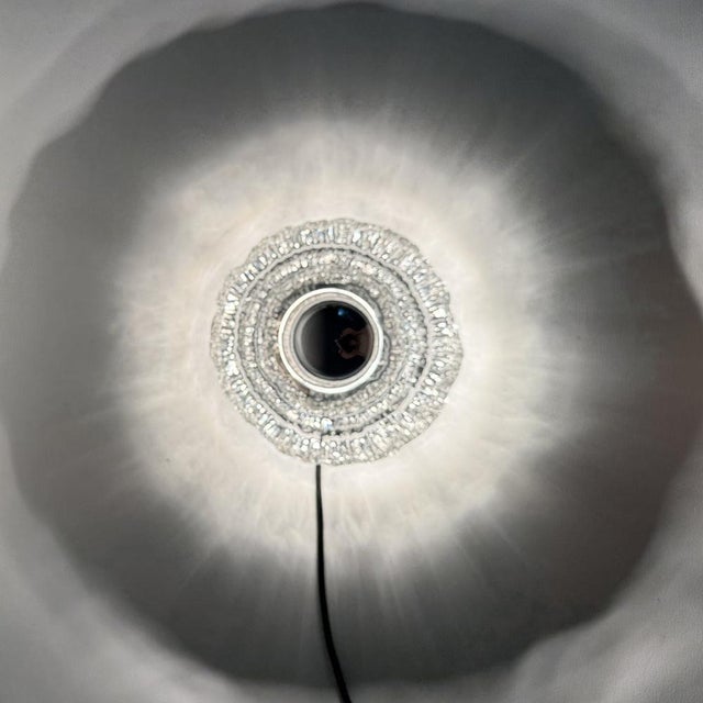 Ice Glass Wall Light or Flush Mount from Peill & Putzler, 1970s For Sale - Image 15 of 18