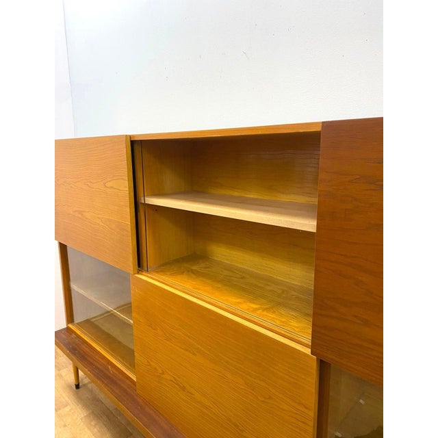 Vintage Bookcase in Wood, 1960s For Sale - Image 4 of 9