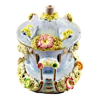 Staffordshire Lavender Cottage Pastille Burner For Sale