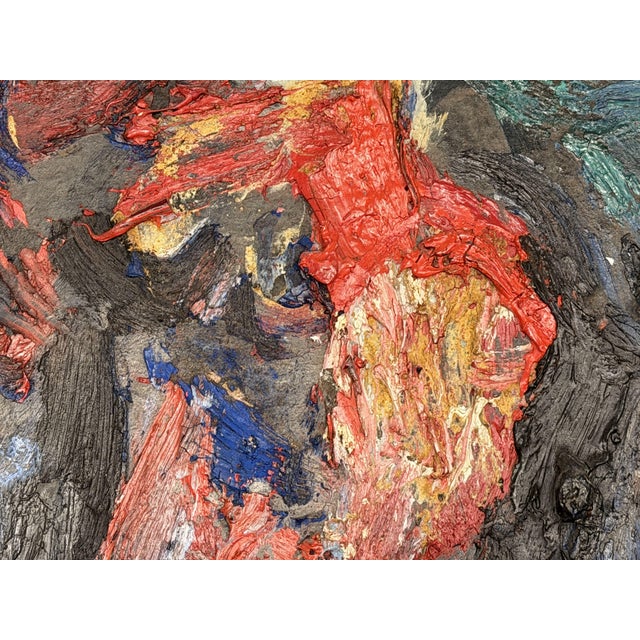 1970s Milan Konjovic, Óleo Tabla Del Año 1974, Oil on Panel For Sale - Image 5 of 11