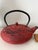 Chinese Late 20th Century Asian Cast Iron Enameled Teapots, Pair For Sale - Image 3 of 8