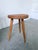 Golden Oak Tripod Stool, 1960s For Sale - Image 15 of 15