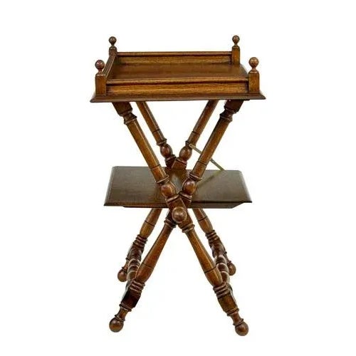 19th Century Oak Butlers Tray from Bäckaskog Castle, 1890s For Sale - Image 5 of 10