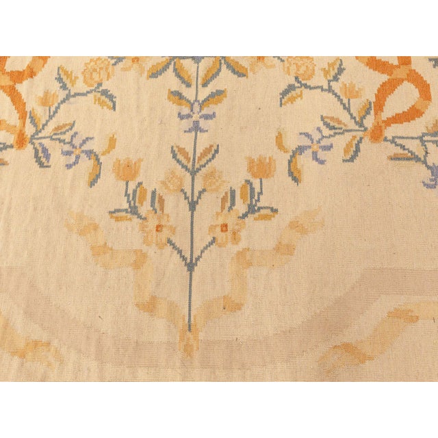 Contemporary Floral Bessarabian Design Handmade Wool Rug by Doris Leslie Blau For Sale - Image 4 of 9