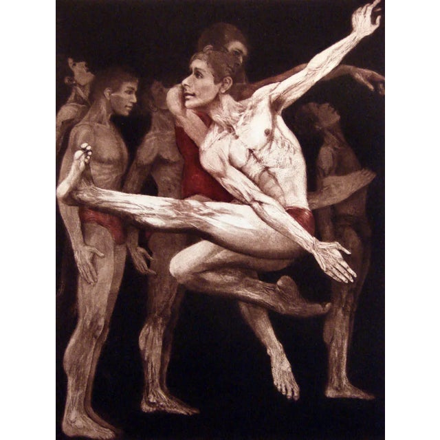 "Attention" 1984 Original Limited Edition Mezzotint by G. H. Rothe Hand signed& titled and numbered by the artist Paper...