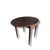 Contemporary Mahogany Extendable Drop Leaf Table with Castors For Sale - Image 3 of 7