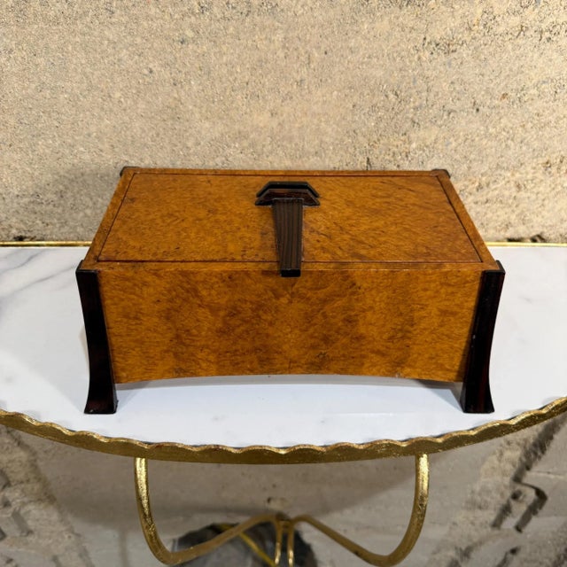 Sam Maloof Post Modern Wood Jewelry Box Woodworking Studio For Sale - Image 4 of 10