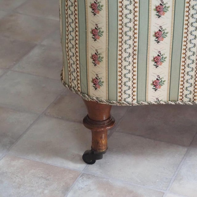 Gray Napoleon III Bench in Walnut, 1880 For Sale - Image 8 of 14