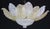 Vintage Italian Murano Glass Amber and Trasparent Ceiling Light For Sale - Image 10 of 13