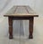 Vintage Teak Coffee Table Made From an Old Reclaimed Door With Green Paint For Sale - Image 15 of 16