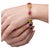 Bochic “Capri” Vintage Fancy Sapphire & Ruby Bracelet Set In 18K & Silver For Sale - Image 11 of 14