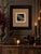 Framed “Boo!” Halloween Art With Black Frame & Gold Lettering, 17” X 19” For Sale In Houston - Image 6 of 7