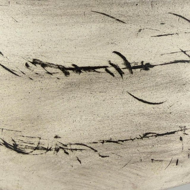 Black Large Ceramic Vase by Rina Menardi, Italy, 1980s For Sale - Image 8 of 10