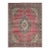 1970s Vintage Persian Handmade Wool 9x12 Pink Area Rug For Sale