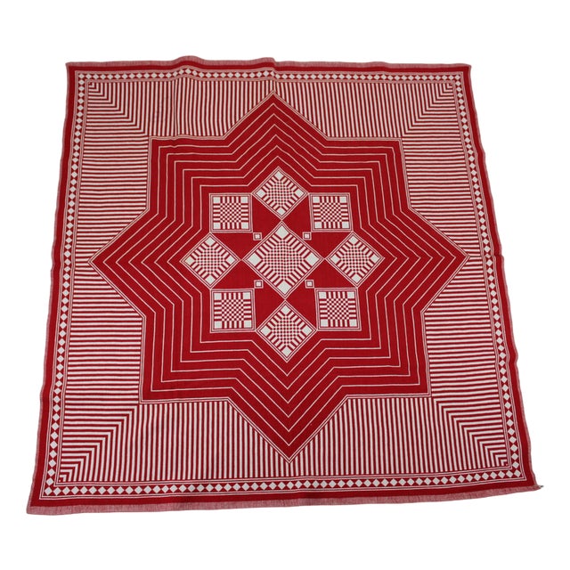 Tablecloth by Otto Prutscher for Herrburger Rhomberg, 1910s For Sale