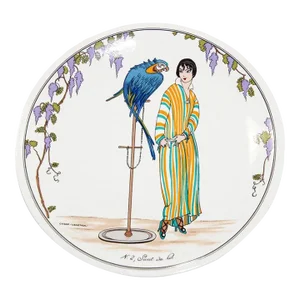 Art Deco Design Porcelain Plate Collectible Villeroy and Boch