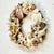 Vintage 1980s Coastal Boho Chic Seashell Encrusted Wreath For Sale - Image 6 of 11