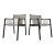 Outdoor Aluminum & Rope Armchairs by Four Hands - A Pair For Sale