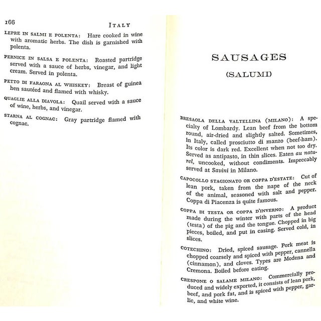 Paper "How to Eat (And Drink) Your Way Through a French (Or Italian) Menu" 1971 Beard, James For Sale - Image 7 of 9