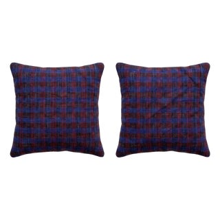 Turkish Oushak Kilim Pillow Cover 18'' X 20'' - Set of Two For Sale