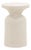 Outdoor Modern White Terrazzo Side Table For Sale