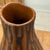 Textured Brown & Black Drip Glaze Ceramic Vase For Sale - Image 10 of 10