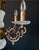 Vintage French Chandelier in Brass and Glass, 1960s For Sale - Image 12 of 16