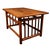 A striking mid-century modern coffee table crafted in warm, rich solid teak. Defined by its clean architectural lines,...