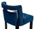 Hart Navy Velvet Bar Stool For Sale - Image 4 of 7