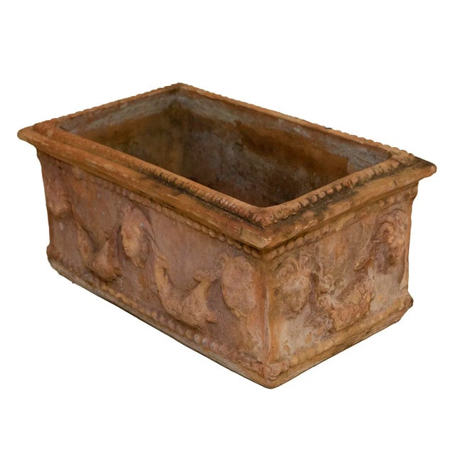 Italian Antique Neapolitan Terra Cotta Planter For Sale - Image 3 of 5