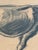 Black Early Mid-Century Cow Charcoal For Sale - Image 8 of 9