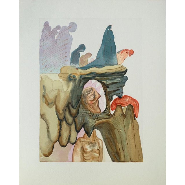 Salvador Dali, The Prevaricators, Woodcut For Sale - Image 7 of 7