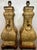 1940s James Mont Style Pair of Cast Brass Table Lamps For Sale - Image 11 of 11