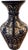 French Provincial 1930s French Hand-Painted Blue & White Terracotta Vase | Montpellier Pottery For Sale - Image 3 of 7